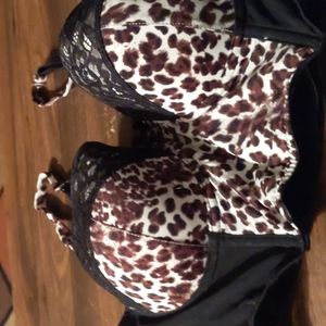 Blush Animal Print Bustier